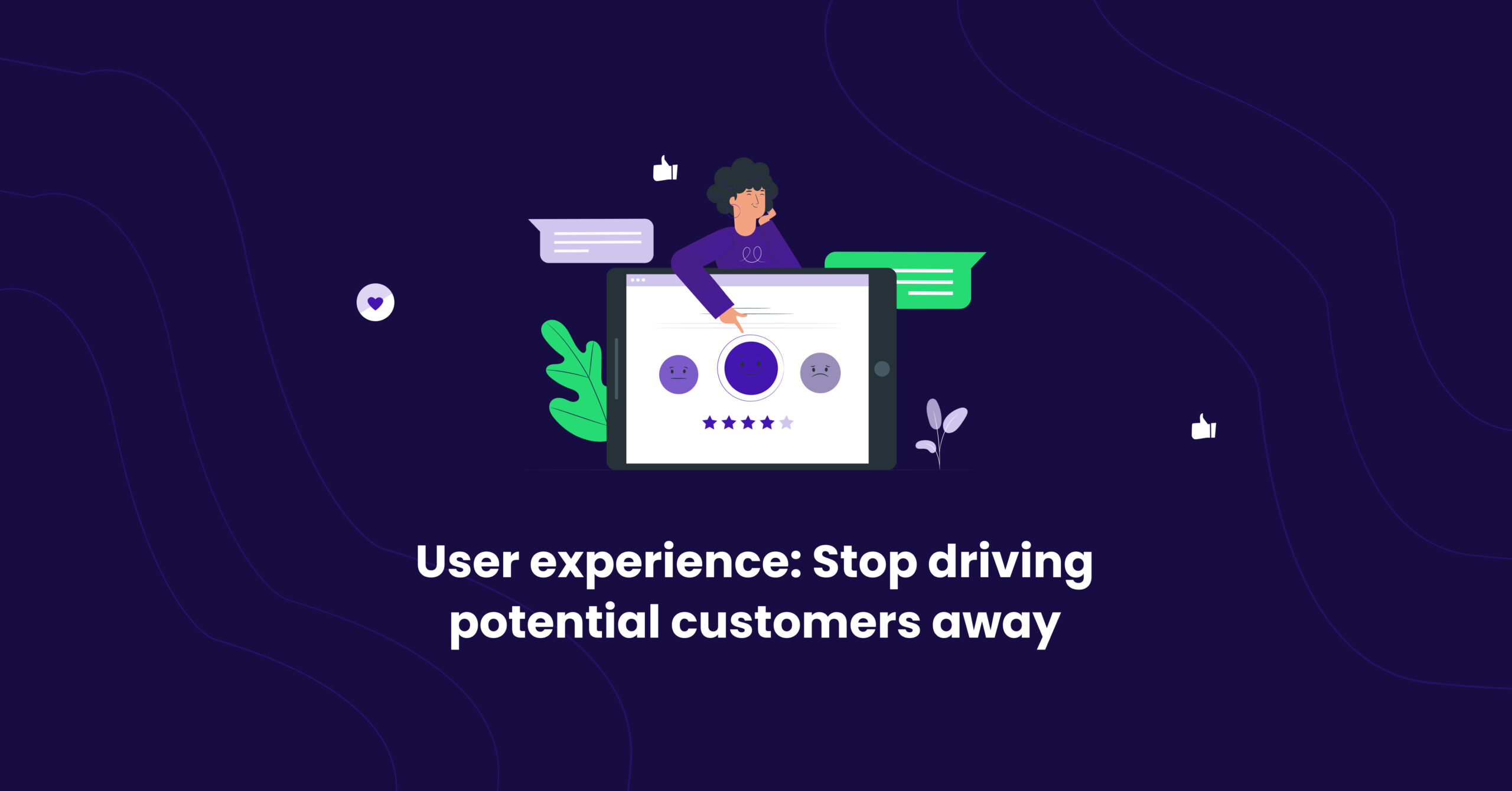 STOP DRIVING POTENTIAL CUSTOMERS AWAY